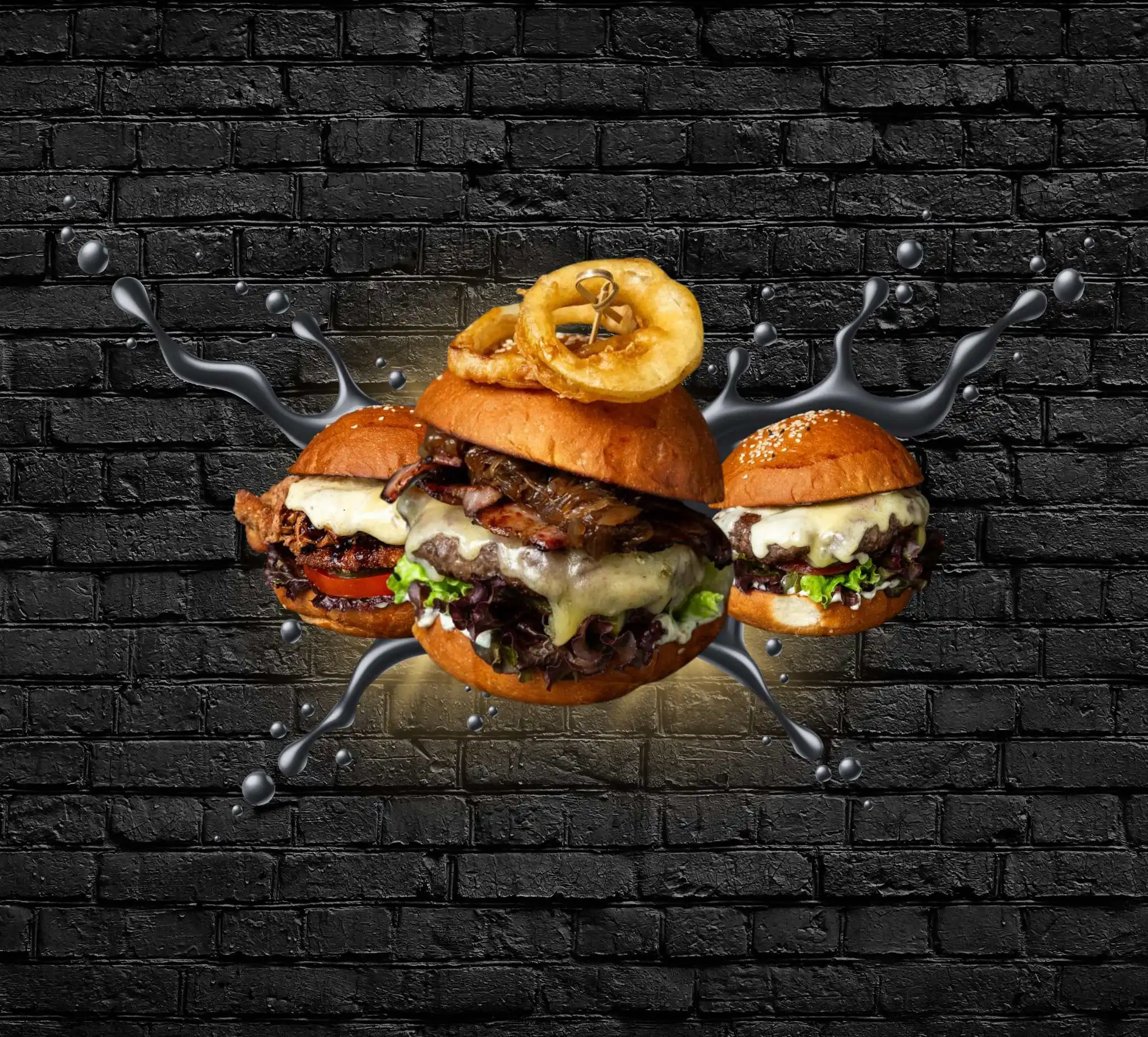 The best burger in Larnaca, AJ's special burger,