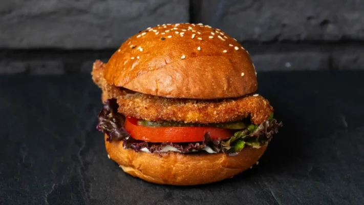the best chicken burger in Larnaca