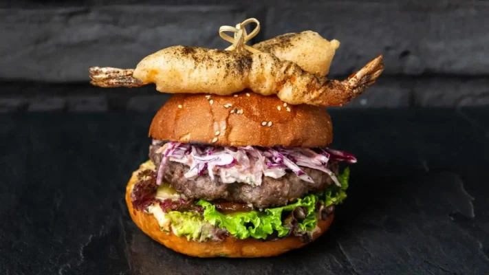The best surf and turf burger in Larnaca